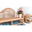 Garden teak bench Tirawa150 cm