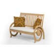 Dedun - a teak wood set of garden furniture