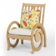 Dedun - a teak wood set of garden furniture