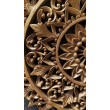 Orientalny panel - Kwiat Lotosu Mandala - rzeźba Bali, 50 cm