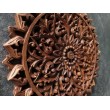 Oriental wall panel - Lotus Flower Mandala - Bali sculpture, 30 cm