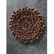 Oriental wall panel - Lotus Flower Mandala - Bali sculpture, 30 cm