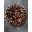 Oriental wall panel - Lotus Flower Mandala - Bali sculpture, 30 cm