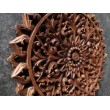 Orientalny panel - Kwiat Lotosu Mandala - rzeźba Bali, 30 cm