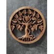 Oriental wall panel - Vine - Bali sculpture, 30 cm