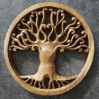 Oriental wall panel - Tree of Life - Bali sculpture, 30 cm