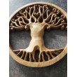 Oriental wall panel - Tree of Life - Bali sculpture, 30 cm