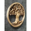 Oriental wall panel - Tree of Life - Bali sculpture, 30 cm