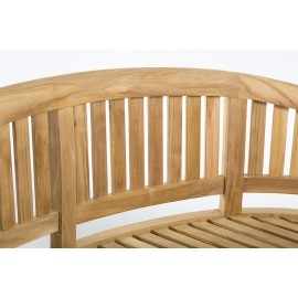 Teak garden furniture set Rongo banana, teak