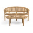 Teak garden furniture set Rongo banana, teak