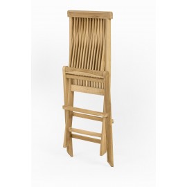 Folding garden chair Java, Teak