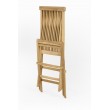 Folding garden chair Java, Teak