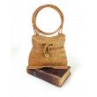 Handcrafted Ate Grass Handle Handbag from Bali, B12