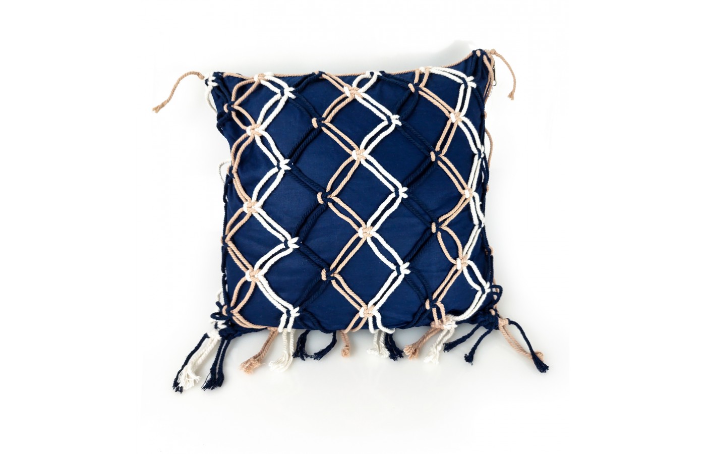 Cotton Macrame Pillow