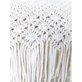 Cotton Macrame Pillow