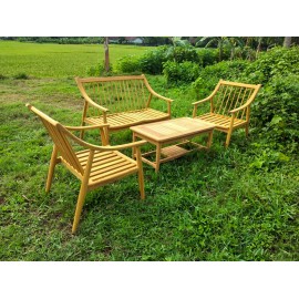 Garden teak wood set Langgar