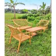 Garden teak wood set Langgar