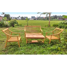 Garden teak wood set Langgar