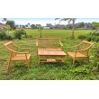 Garden teak wood set Langgar