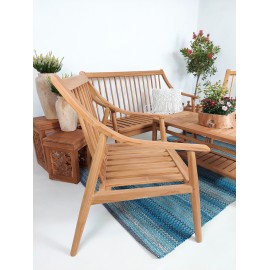 Garden teak wood set Langgar