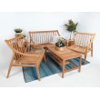 Garden teak wood set Langgar