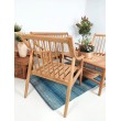 Garden teak wood set Langgar