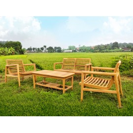 Set of garden furniture Serang , teak wood