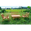 Garden furniture set Gudang, teak wood