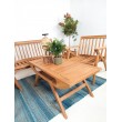 Garden furniture set Gudang, teak wood