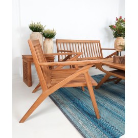 Garden furniture set Gudang, teak wood