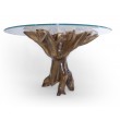 Exclusive table based on teak root