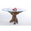 Exclusive table based on teak root