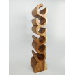 Original Wine Rack 6 Bottle, Solid Suar Wood