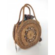 Handcrafted Ate Grass Handle Handbag from Bali, B1