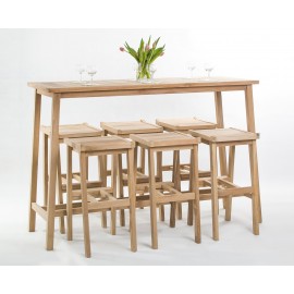 Garden and catering set Anat 6 os, Teak