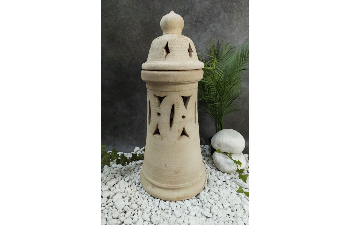 Terracotta lantern lamp 70