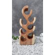 Original Wine Rack 7 Bottle, Solid Suar Wood