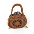 Handcrafted Ate Grass Handle Handbag from Bali, B1