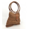 Handcrafted Ate Grass Handle Handbag from Bali, B12