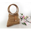 Handcrafted Ate Grass Handle Handbag from Bali, B12