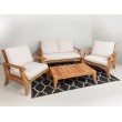 Palu - a teak wood set of garden furniture