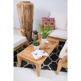 Palu - a teak wood set of garden furniture