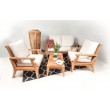 Palu - a teak wood set of garden furniture