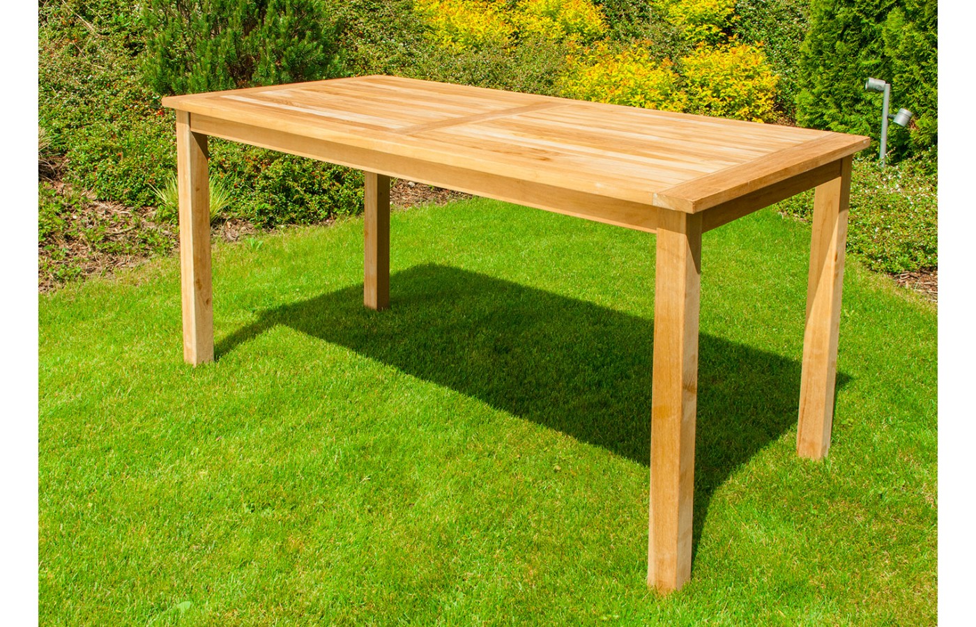 Garden table, rectangular, wood Teak 200x90 cm