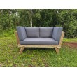 Sofa rozkładana, Teak