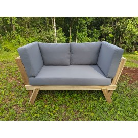 Fold-out sofa, Teak