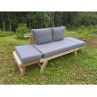 Sofa rozkładana, Teak