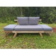 Fold-out sofa, Teak