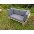 Sofa rozkładana, Teak