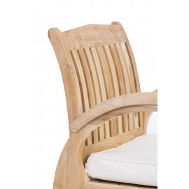 Eurus - a teak wood set of garden furniture